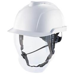 Helmen met gelaatsscherm